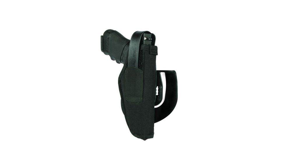 BlackHawk Paddle Holster, Black, Right Hand, 3.75-4.5in BBL Large Frame Autos - 40PH15BK-R