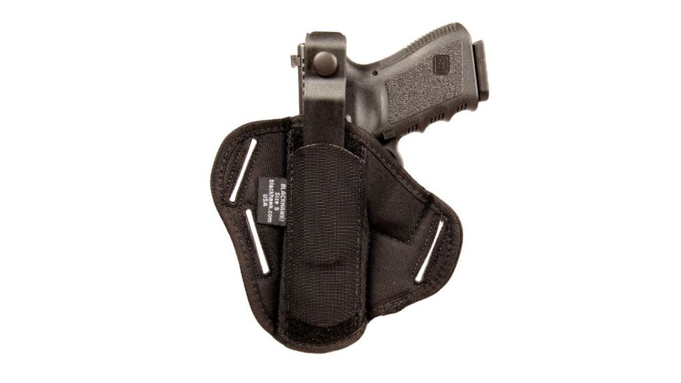 BlackHawk Pancake Holster, Black - 3.75-4.5in bbl Compact Autos and Similar Sized Pistols 40PC05BK