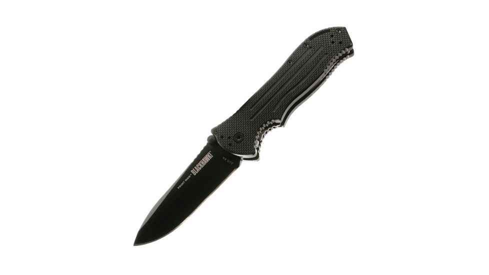 Blackhawk Point Man Folding Knife - Plain Edge 15PM01BK