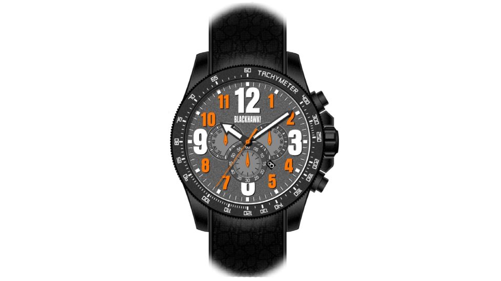 Blackhawk RACE Operator Watch - Orange Numbers 91CW000OR
