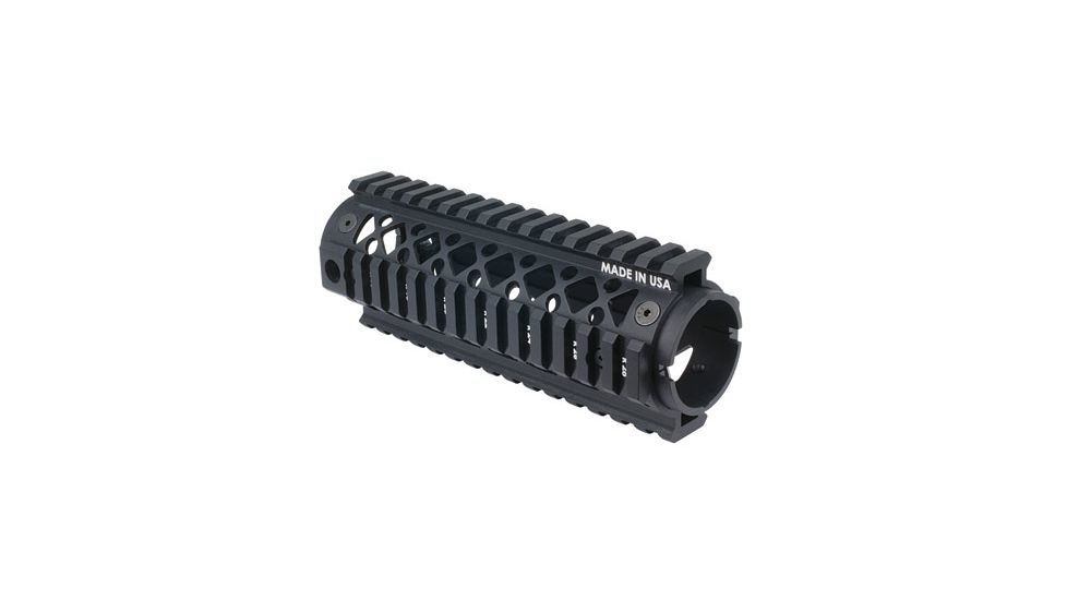 Blackhawk AR15 Carbine Length 2 piece Quad Rail Forend, Black 71QF01BK
