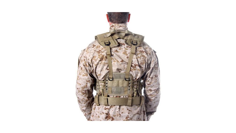 Blackhawk Load Bearing Vest Rear View