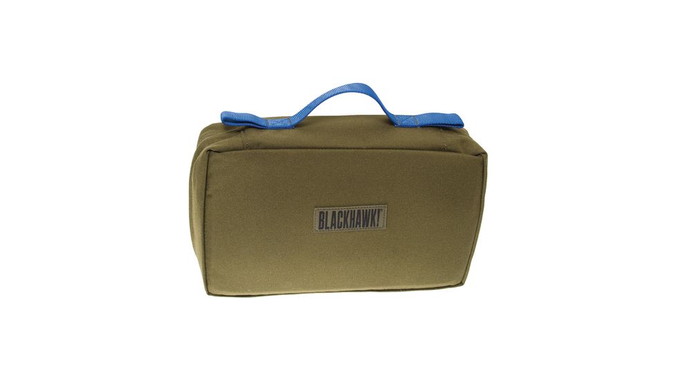 BlackHawk S.T.O.M.P. Medical Pack Accessory Pouch w/Blue Handle - Olive Drab - 60SAP2OD