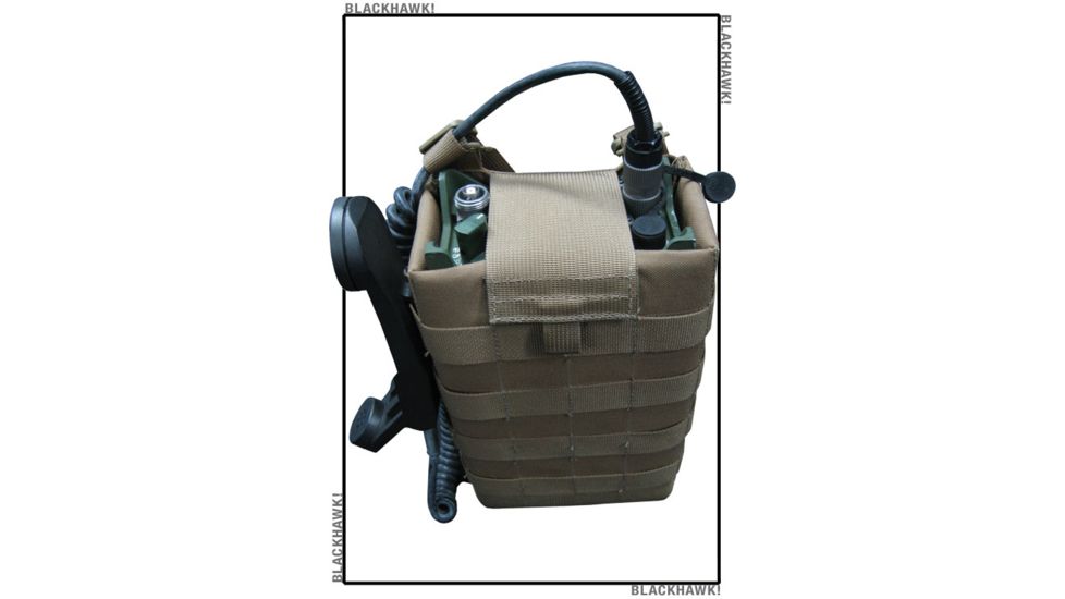 BlackHawk S.T.R.I.K.E. ASIP Radio Pouch Coyote Tan 38CL99CT-GSA