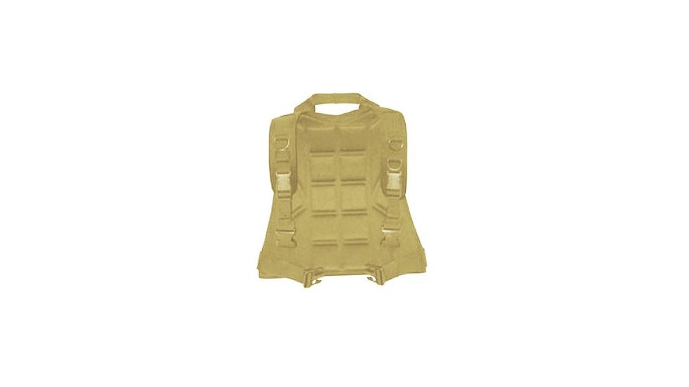 BlackHawk S.T.R.I.K.E. Gen-4 MOLLE System Back Plate Carrier, Size 145, Coyote Tan