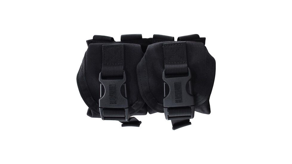 BlackHawk S.T.R.I.K.E. Gen4 MOLLE System Single Frag Grenade Pouch, Black, Size 151, 37CL12BK