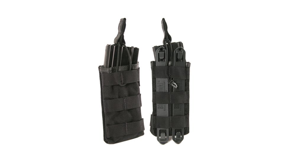 BlackHawk S.T.R.I.K.E. M4/M16 Single Mag Pouch w/ Speed Clip - Black 38CL68BK
