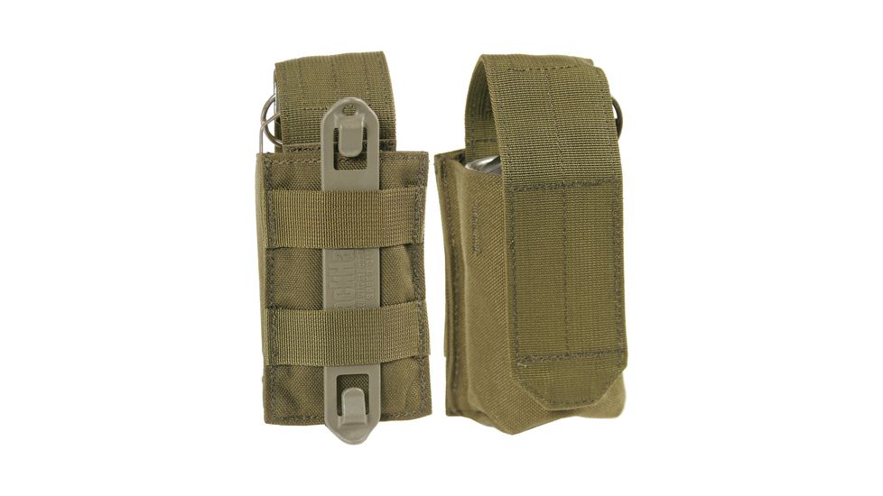 BlackHawk S.T.R.I.K.E. Single Smoke Grenade Speed Clip Pouch, Olive Drab 38CL14OD
