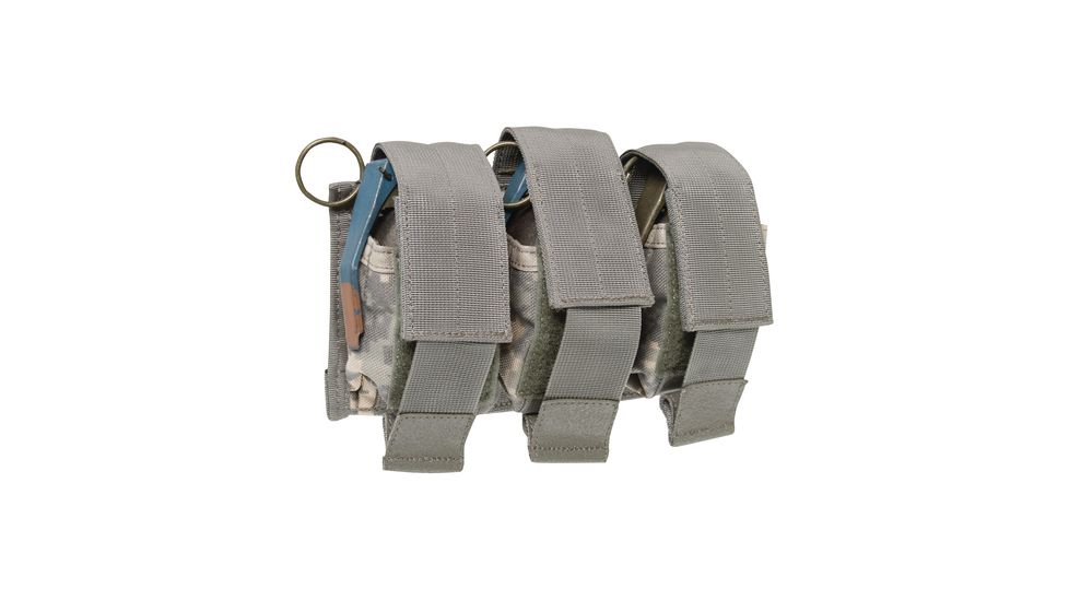 BlackHawk S.T.R.I.K.E. Triple Pop-up Frag Grenade Pouch, Speed Clip - ARPAT - 38CL69AU-GSA