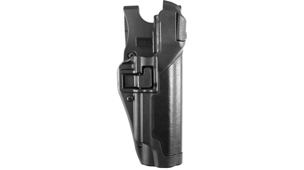BlackHawk SERPA Level 3 Auto Lock Duty Holsters, Colt 1911, Left Hand, Plain, Black, 44H103PL-L