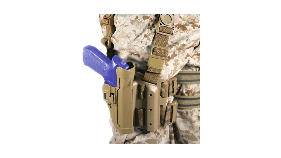 BlackHawk CQC Tactical Holster in COYOTE Tan