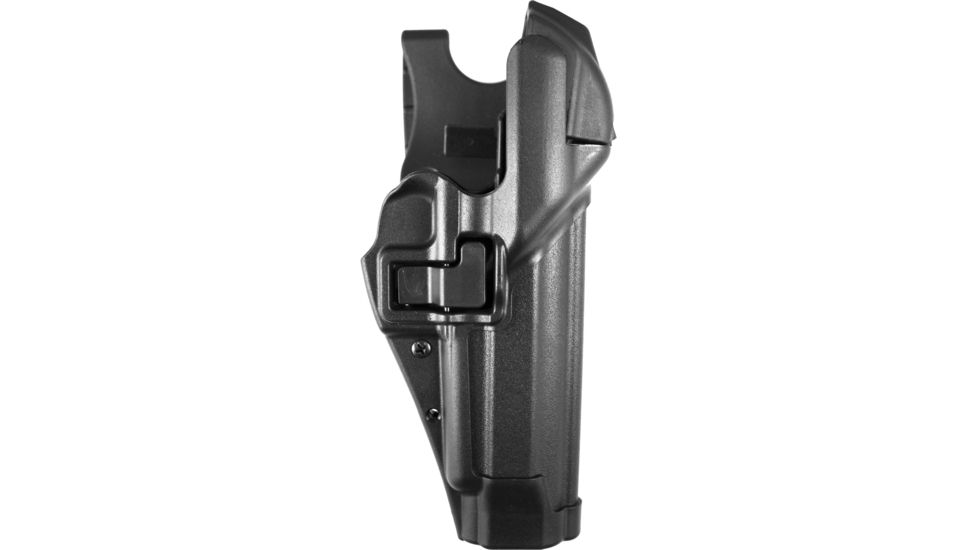 BlackHawk SERPA Level 3 Auto Lock Duty Holsters, Beretta 92/Beretta 96/Beretta M9A1, Left Hand, Plain, Black, 44H104PL-L