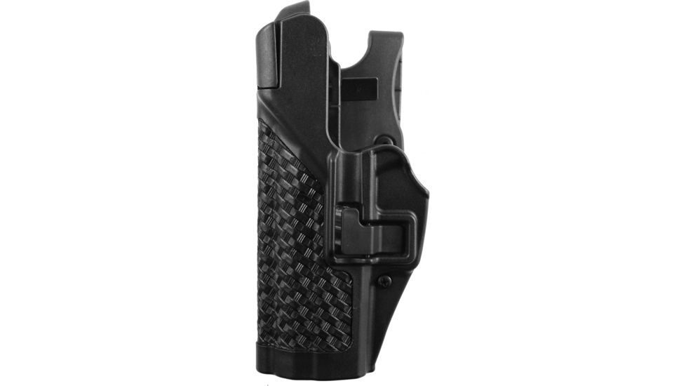 BlackHawk SERPA Level 3 Auto Lock Duty Holsters, Heckler &amp; Koch USP 9mm/Heckler &amp; Koch USP .40 S&amp;W/Heckler &amp; Koch USP .45 ACP, Right Hand, Basketweave, Black, 44H114BW-R