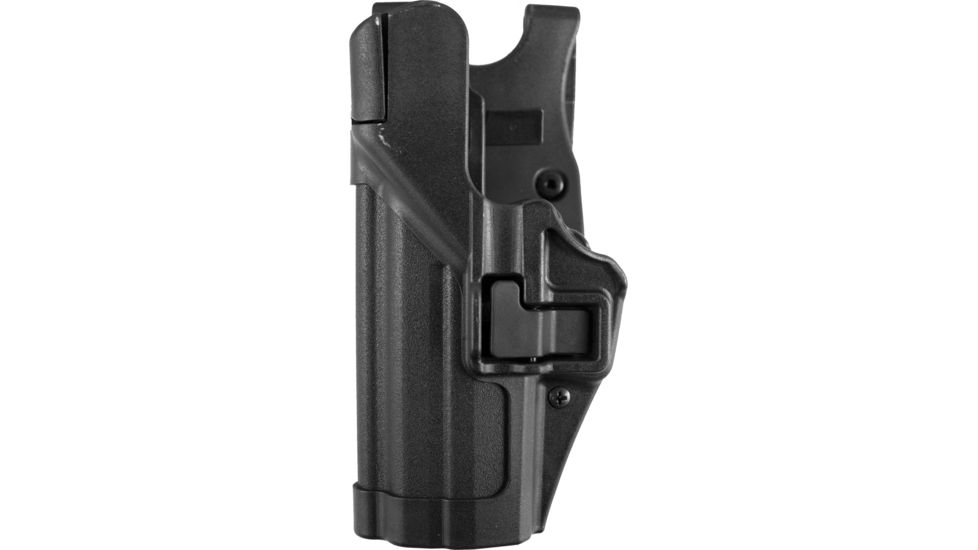 BlackHawk SERPA Level 3 Auto Lock Duty Holsters, Walther P99, Left Hand, Matte, Black, 44H124BK-L