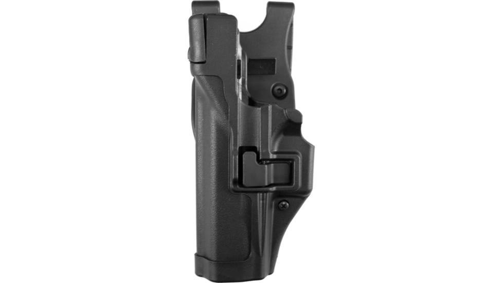 BlackHawk SERPA Level 3 Auto Lock Duty Holsters, Smith &amp; Wesson M&amp;P 9/Smith &amp; Wesson M&amp;P 40, Left Hand, Plain, Black, 44H125PL-L