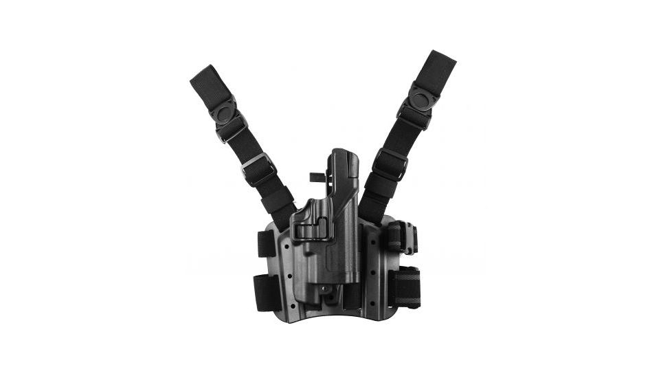 Blackhawk SERPA Tactical Level 3 Holster for Xiphos, Black, Right Hand - S&amp;W MP.45 - 430745BK-R