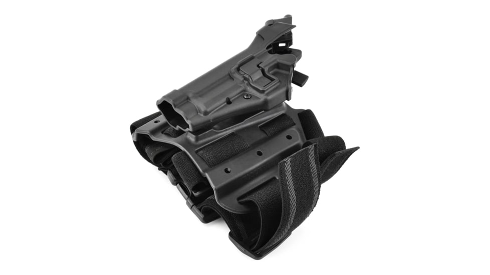 Blackhawk SERPA Tactical Level 3 Thigh Holster, Black, Left Hand, Sig 220/226/228/229