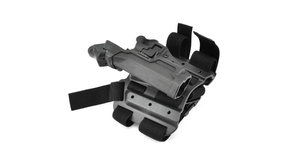 Blackhawk SERPA Tactical Level 3 Thigh Holster, Black, Left Hand, Sig 220/226/228/229
