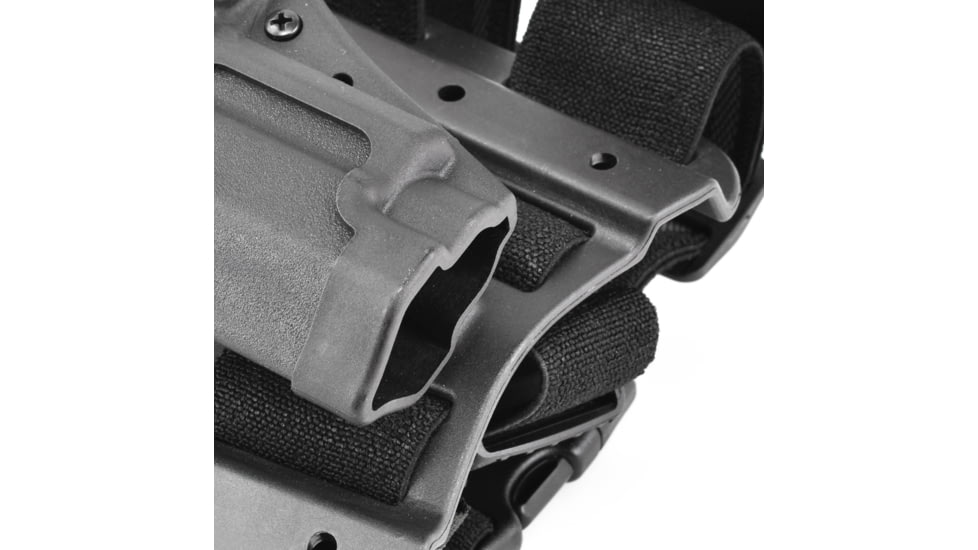 Blackhawk SERPA Tactical Level 3 Thigh Holster, Black, Left Hand, Sig 220/226/228/229