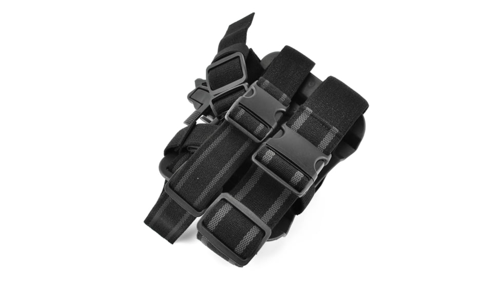 Blackhawk SERPA Tactical Level 3 Thigh Holster, Black, Left Hand, Sig 220/226/228/229
