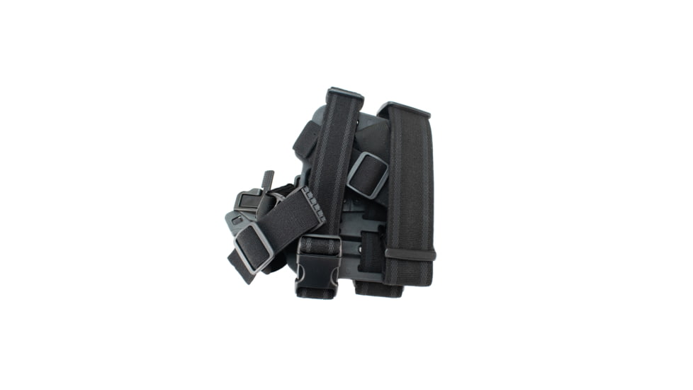 Blackhawk SERPA Tactical Level 3 Thigh Holster, Black, RH, Springfield XD/XDM