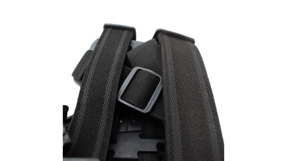 Blackhawk SERPA Tactical Level 3 Thigh Holster, Black, RH, Springfield XD/XDM