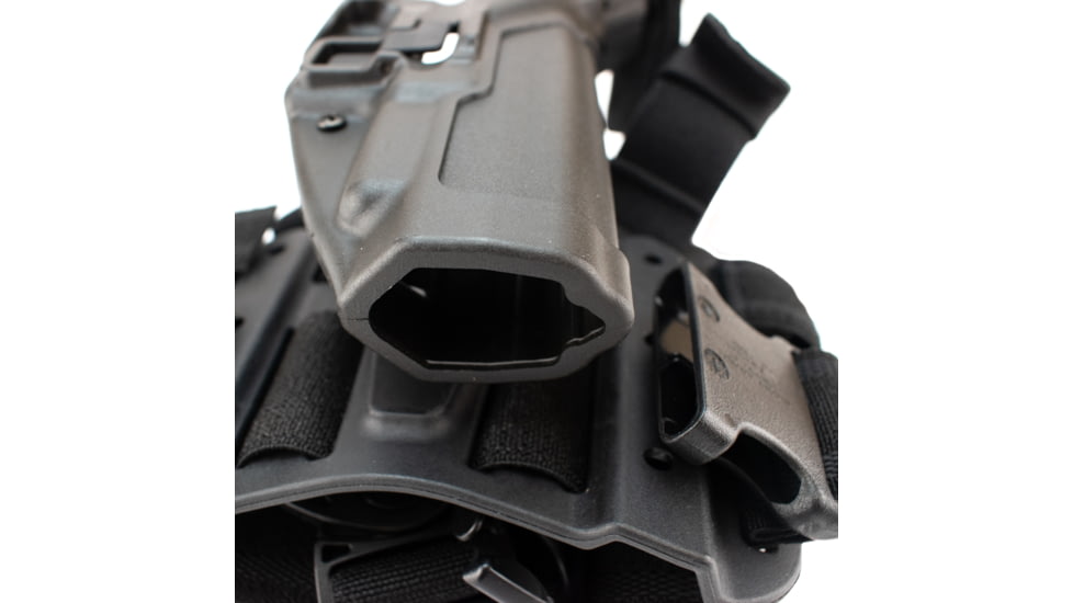 Blackhawk SERPA Tactical Level 3 Thigh Holster, Black, RH, Springfield XD/XDM