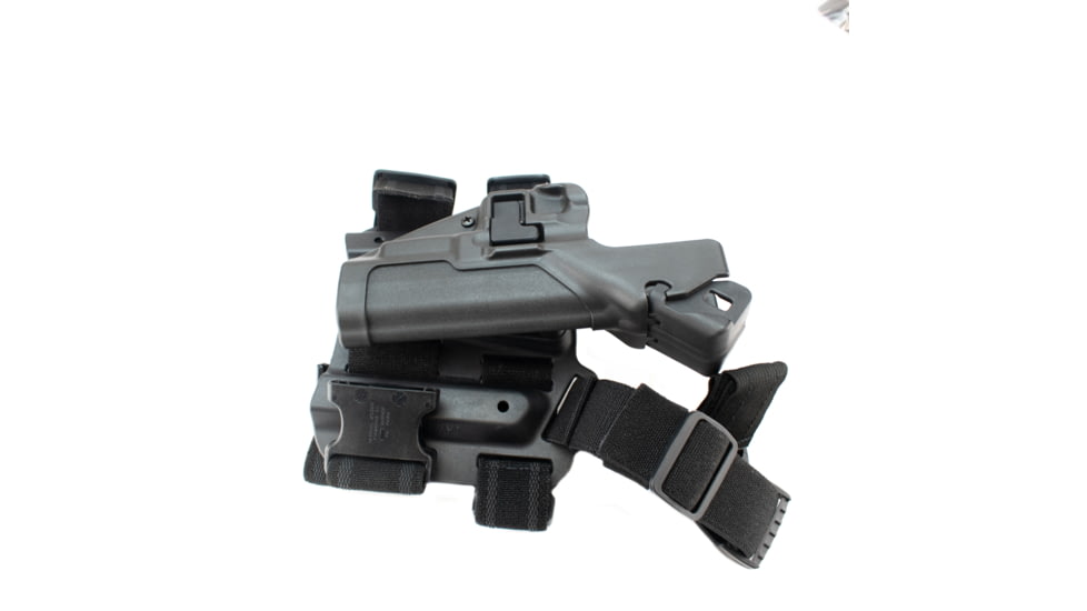 Blackhawk SERPA Tactical Level 3 Thigh Holster, Black, RH, Springfield XD/XDM