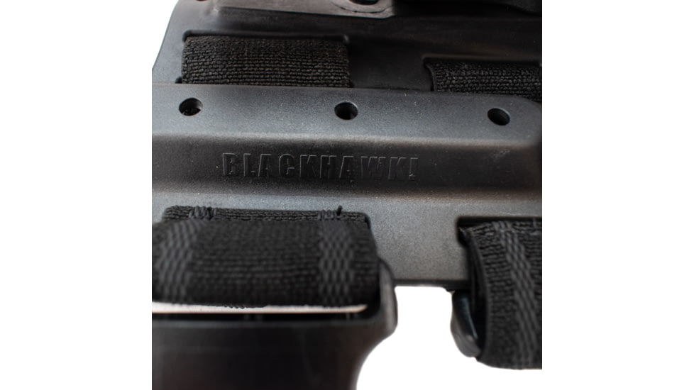 Blackhawk SERPA Tactical Level 3 Thigh Holster, Black, RH, Springfield XD/XDM