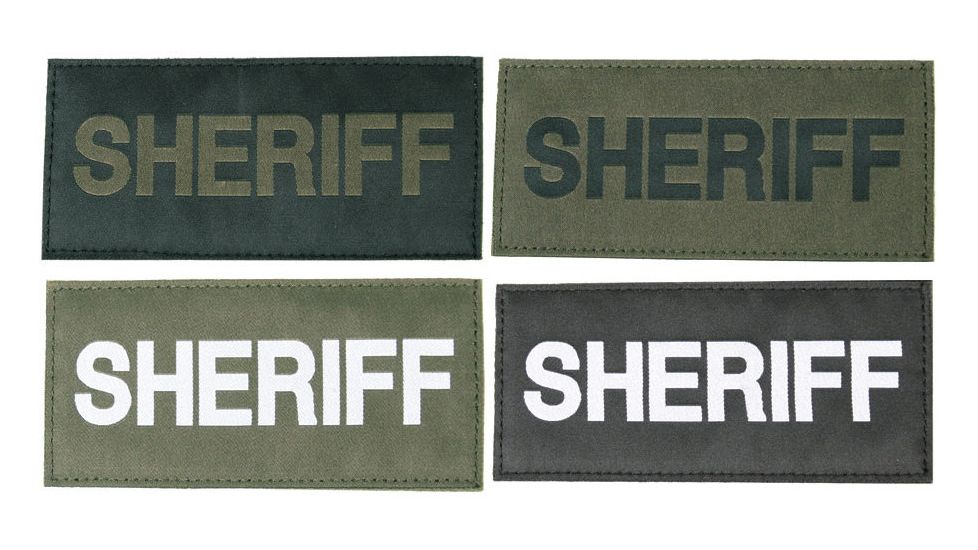 Blackhawk! Sheriff Patches