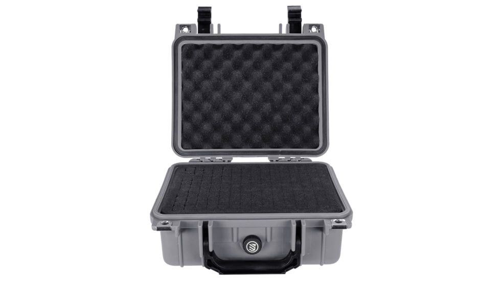 BlackHawk Small 10.62in Waterproof Protective Gear Case w/ Foam, Gray, Small, BH00022-GRA