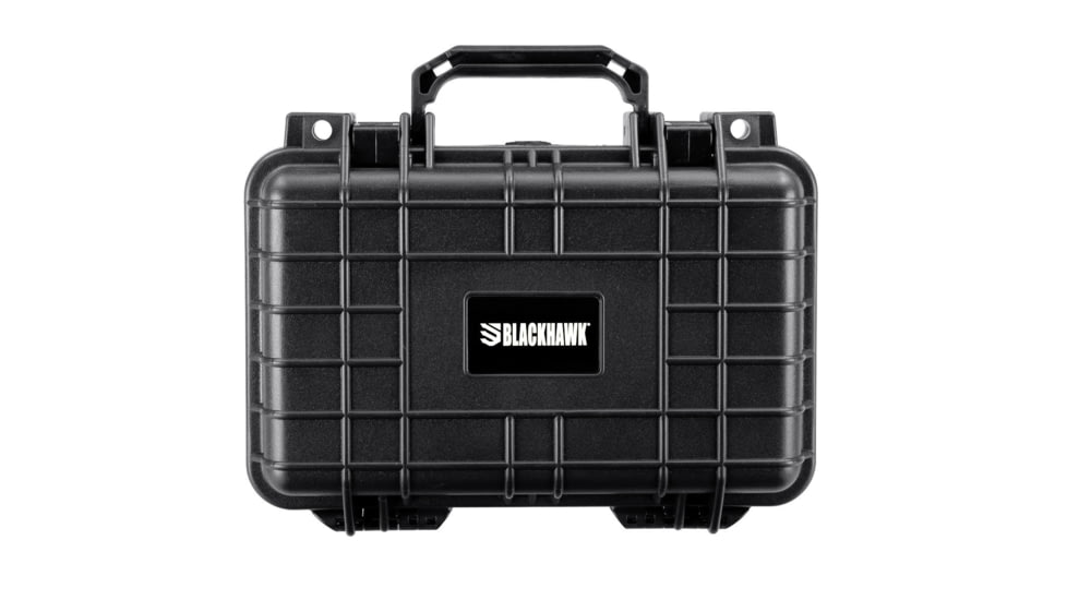 BlackHawk 11.6in Waterproof Hard Single Gun Case w/Foam, Black, BH00010