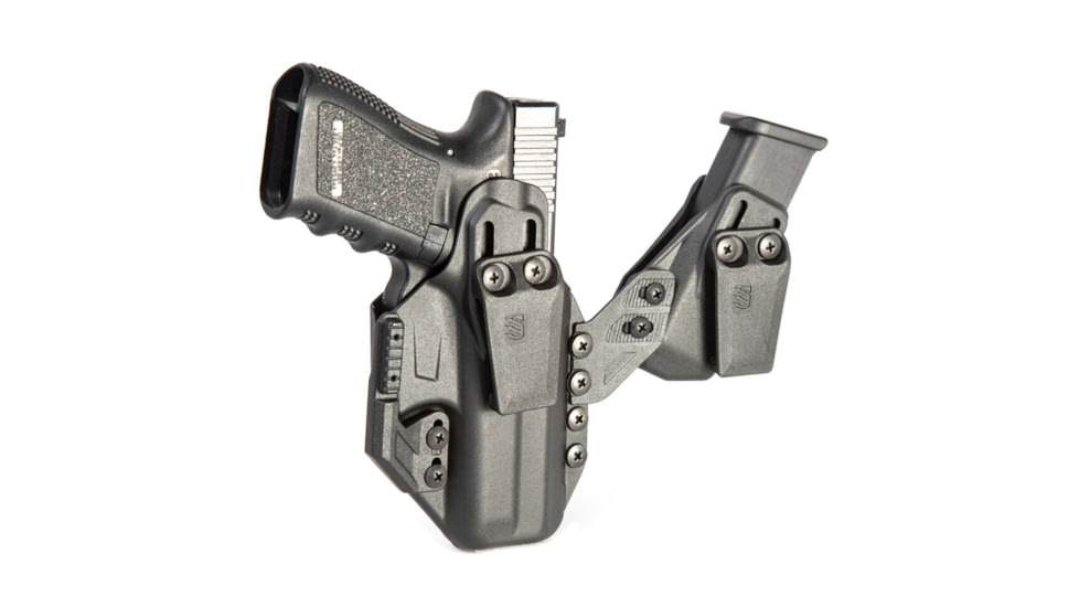BlackHawk Stache IWB Holster Premium Kit, S&amp;W M&amp;P Shield 9/40, Black, 416163BK
