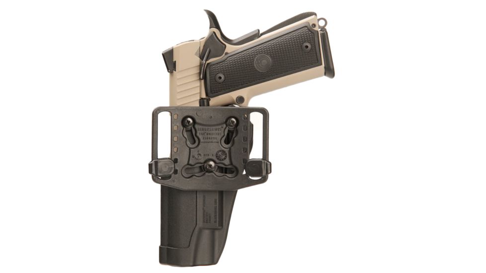 Blackhawk Sportster CQC Holster w/Loop/Paddle, Right Hand, Black - For Glock 26/27/33 415601BK-R