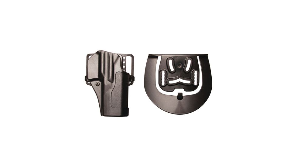 BlackHawk Standard CQC Holster Fits Glock 42 Matte Black Right Hand, EDEMO1