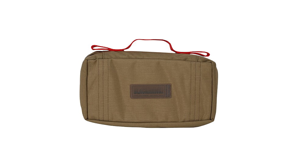 BlackHawk S.T.O.M.P. Medical Pack Accessory Pouch - Red Handle, Coyote Tan 60SAP1DE 