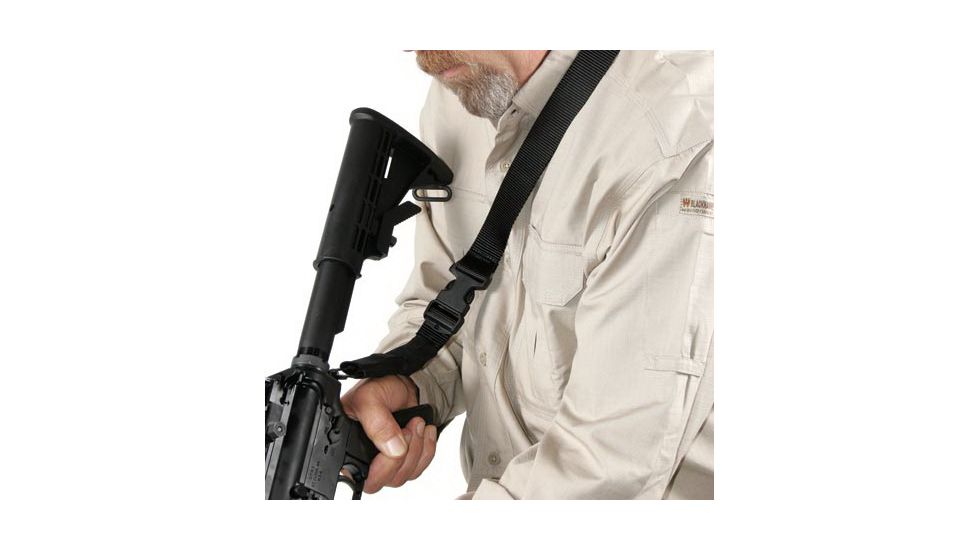 Blackhawk Storm Single Point 300 Pound Test Sling QD, Black - 70GS15BK