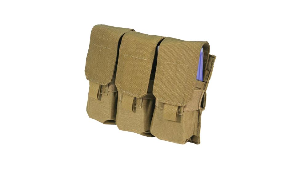 BlackHawk S.T.R.I.K.E. M4/M16 Triple Mag Pouch - Coyote Tan 38CL04CT