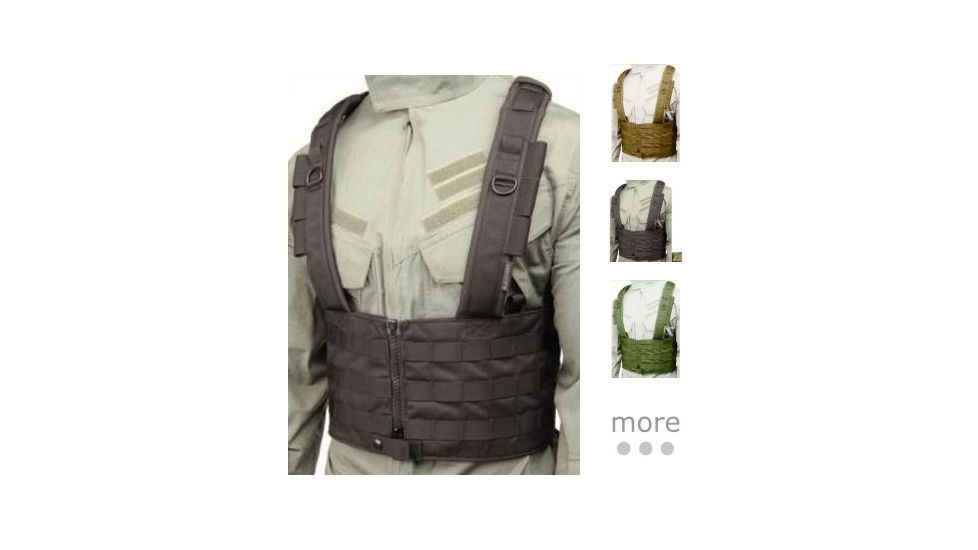 BlackHawk S.T.R.I.K.E. Split Front Chest Rig, Black, Coyote Tan, MultiCam, Olive Drab, Ranger Green, Urban Gray