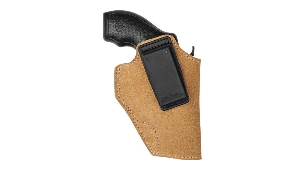 BlackHawk Suede Leather Angle Adjustable ISP Holster for 2in 5-shot Revolver Right Hand 421801BN-R
