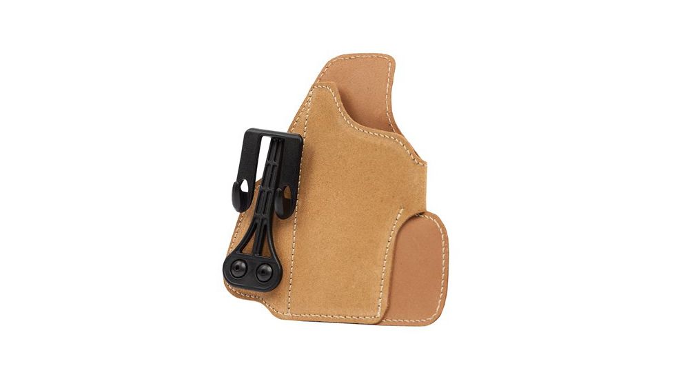 Blackhawk Leather Tuckable Holster, Brown, 2in 5 Shot Revolver, Right Hand - 421601BN-R