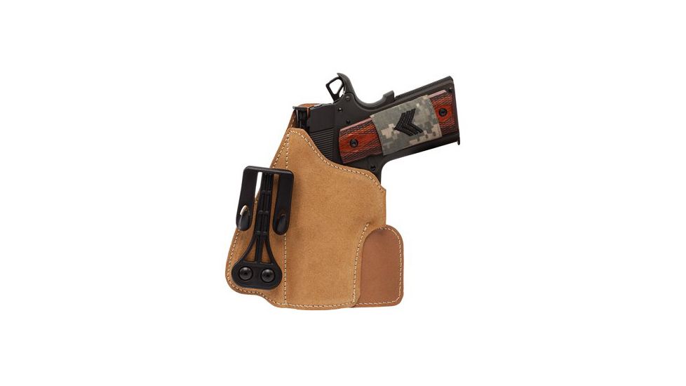 Blackhawk Leather Tuckable Holster, Brown, 2in 5 Shot Revolver, Right Hand - 421601BN-R