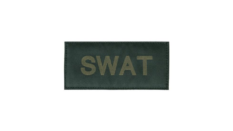 Blackhawk Green on Black 90IN07 SWAT Patch