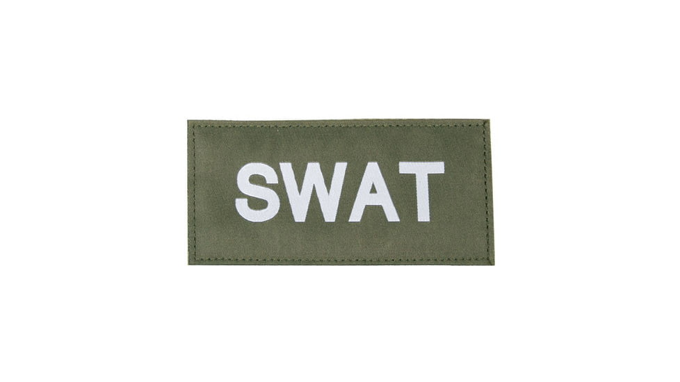 Blackhawk 90IN07 SWAT Patch White on Green