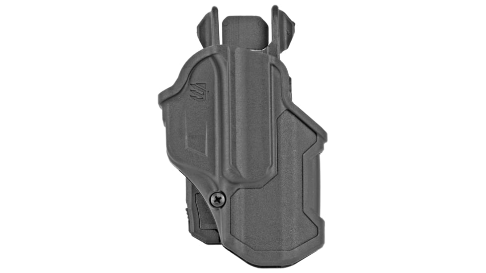 BlackHawk T-Series L2C Compact Holsters, Glock 17, Right Hand, Matte Black, Black, 410700BKR