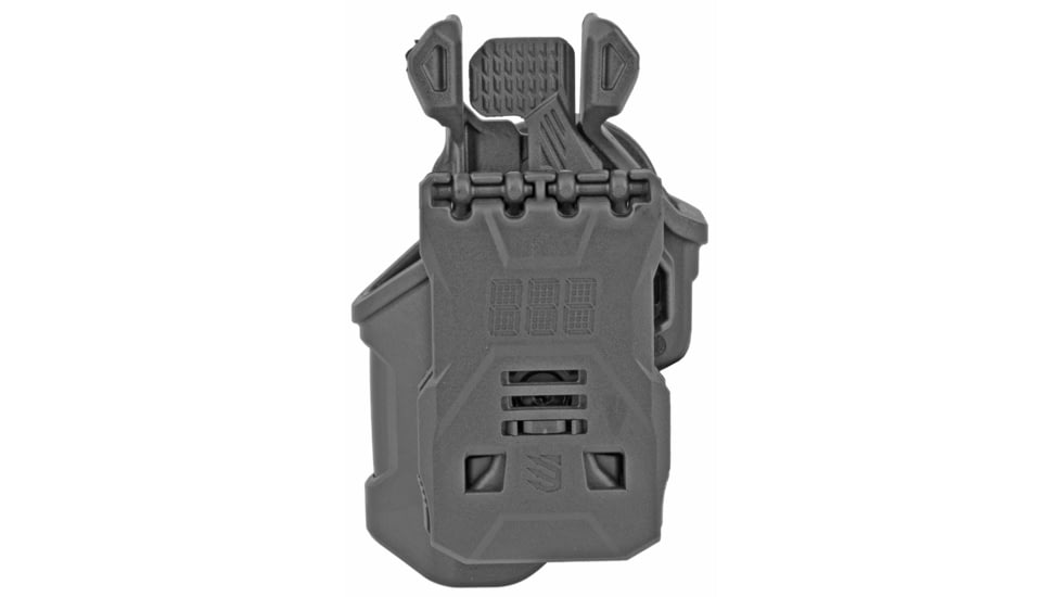 BlackHawk T-Series L2C Compact Holsters, Glock 17, Right Hand, Matte Black, Black, 410700BKR