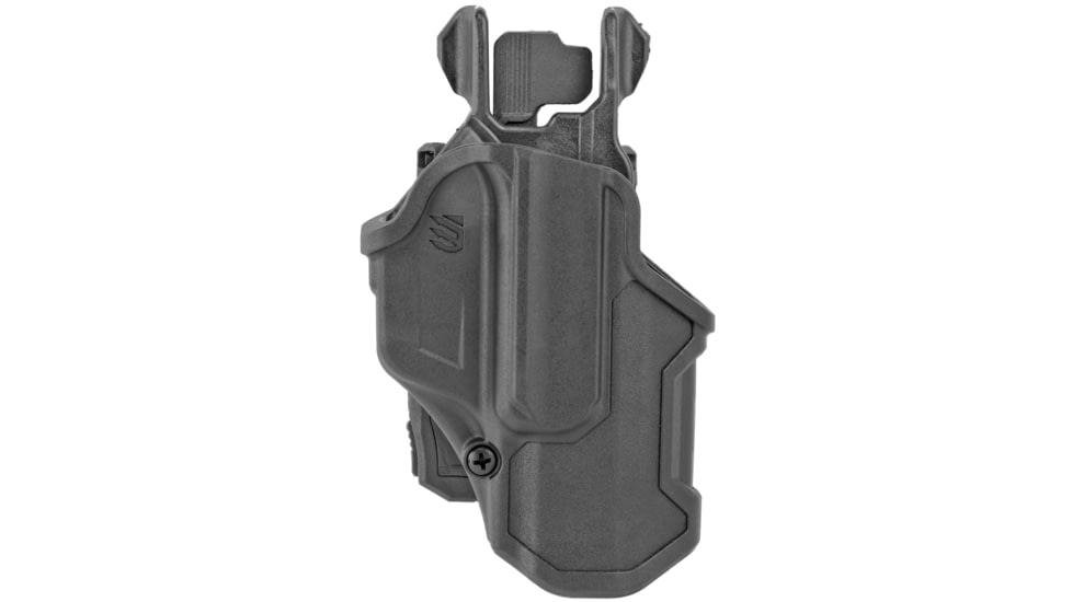 BlackHawk T-Series L2C Compact Holsters, Glock 19/Glock 26/Glock 27, Right Hand, Matte Black, Black, 410701BKR