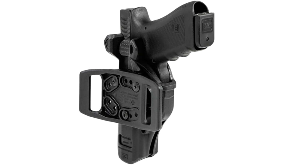 BlackHawk T-Series Level 2 Compact Overt Gun Belt Holster Kit, M9, 92FS, 92X, 92A1, M9A1, M9A3, M9A4, Box, Black, 410704BKR