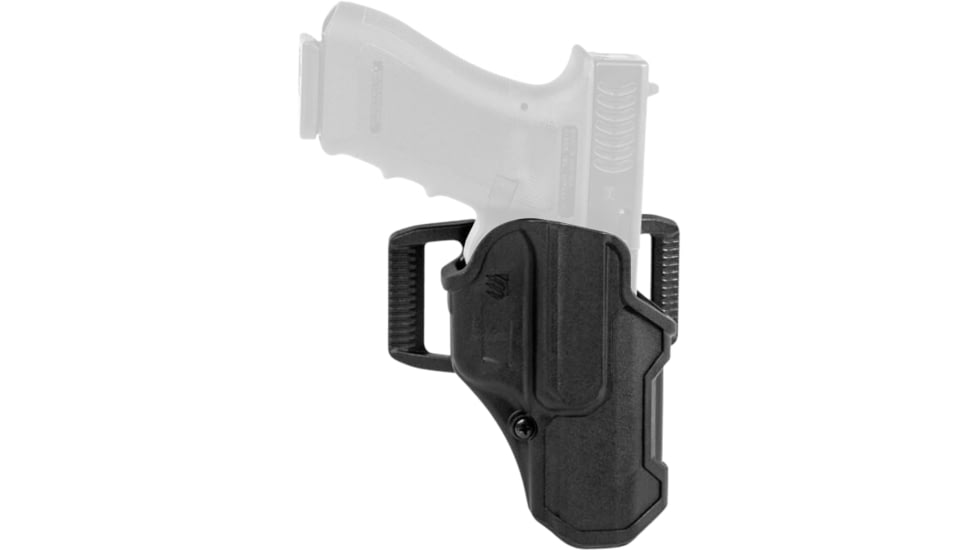 BlackHawk T-Series Level 2 Compact Overt Gun Belt Holster Kit, M9, 92FS, 92X, 92A1, M9A1, M9A3, M9A4, Box, Black, 410704BKR