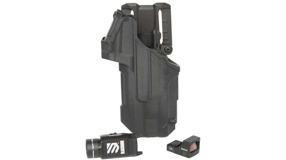 BlackHawk T-Series RDS Holster, Glock 17/19 w/TLR 7 &amp; RXS250, Right, LB700BKR